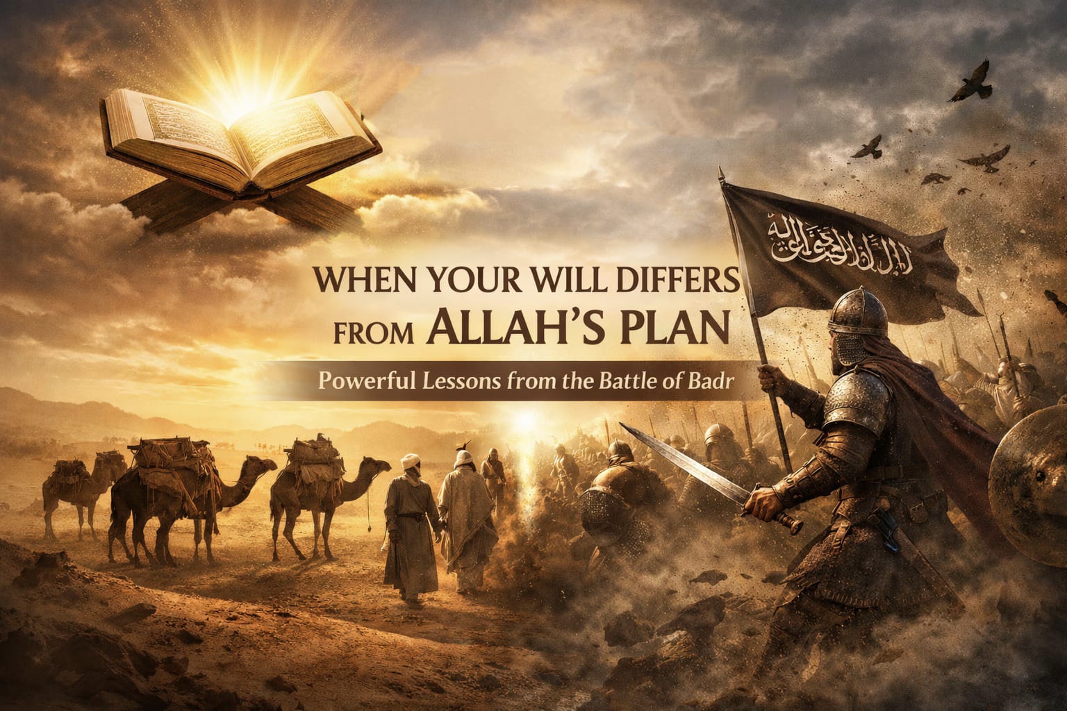 When Your Will Differs from Allah’s Plan: Powerful Lessons from the Battle of Badr